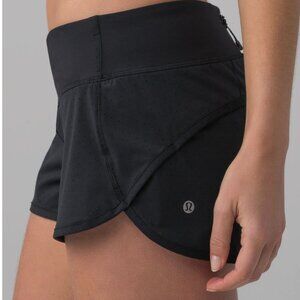 Lululemon Speedup Black Shorts Size 8